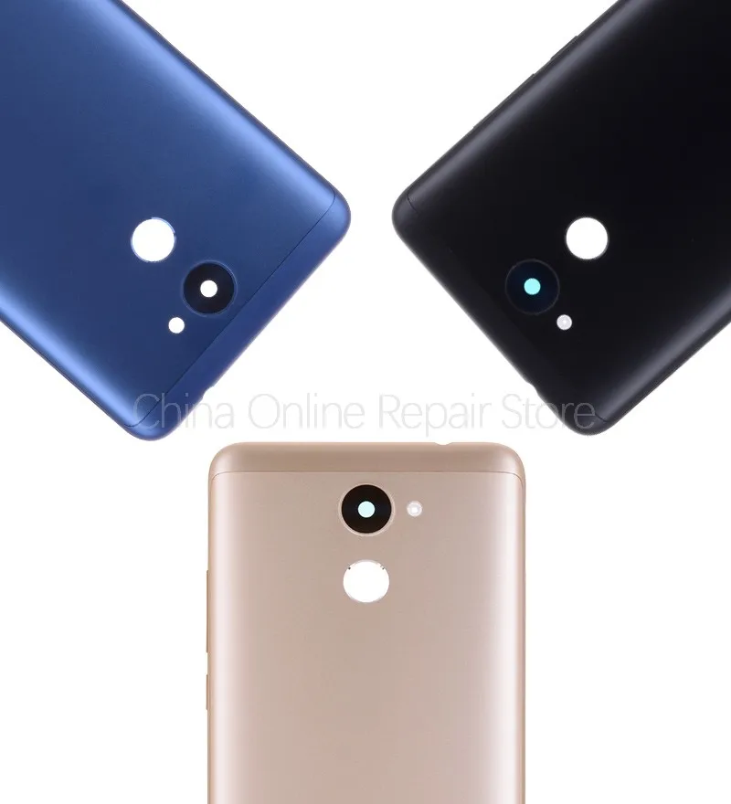 Оригинальная задняя крышка для huawei Enjoy 7 Plus/Y7 Prime задняя крышка батарейного отсека задняя дверь с регулятором громкости мощности