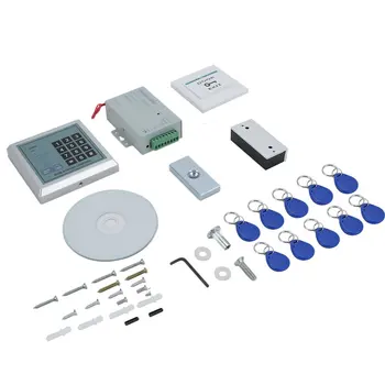 

130LBs Electric Door Lock Magnetic Access Control ID Card Password System Set