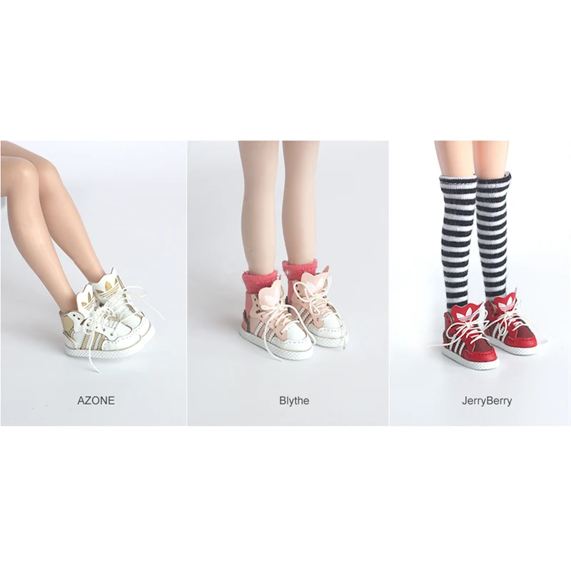 1 пара Высококачественная классическая обувь для скейтеров Blyth, Azone, Momoko, Pullip, 1/6 BJD, OB11, кукла Middle Blyth