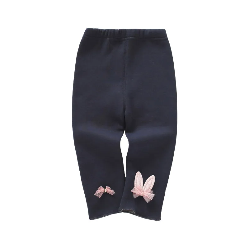 Baby Girls leggings Cartoon Toddler Cotton thickened Kids infant Baby Combed Cotton Autumn Winter Keep Warm Pants 9M-4Y