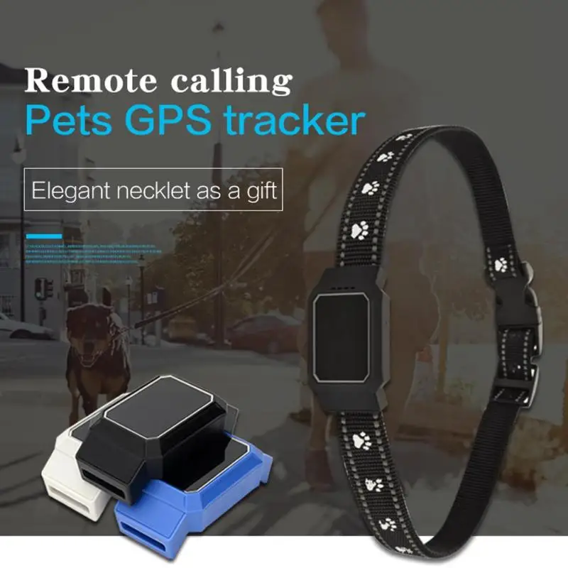 Gps локатор GSM A gps WIFI lbs Собака Анти-потеря мини ошейник устройство слежения