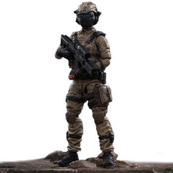 

1pcs 1:25 7.5cm Removable Action Figure Soldier Model Collection With High Degree Of Reduction - Land Cavalry Squad Soldier