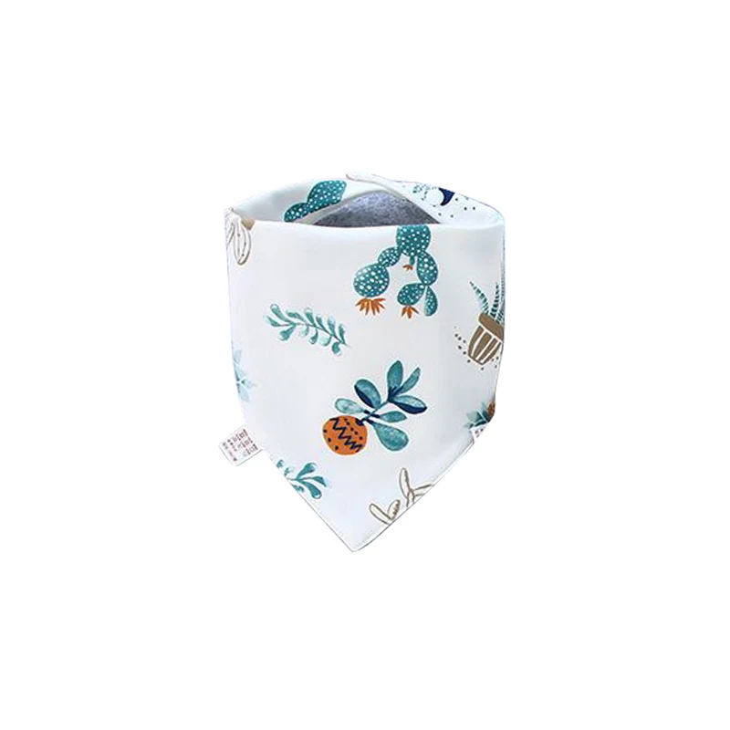 Dog Bandana Scarf Dog Accessories Fruit Plaid Washable Dog Bib Cotton Personality Pineapple Cat RosePattern Print