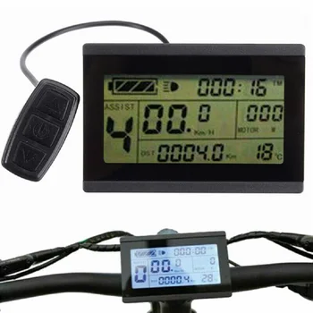 

Electric Bicycles Display LCD 24V 36V 48V Electric Bike Display For Intelligent KT Controller Electric Bicycle Display LCD3