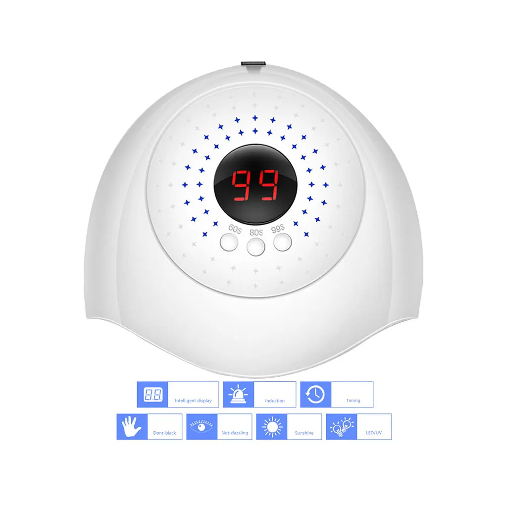 Hengfang36W Сушилка для ногтей все гели USB самозарядные лампы Маникюр светодиодный дисплей быстрая сушка лака для ногтей свет