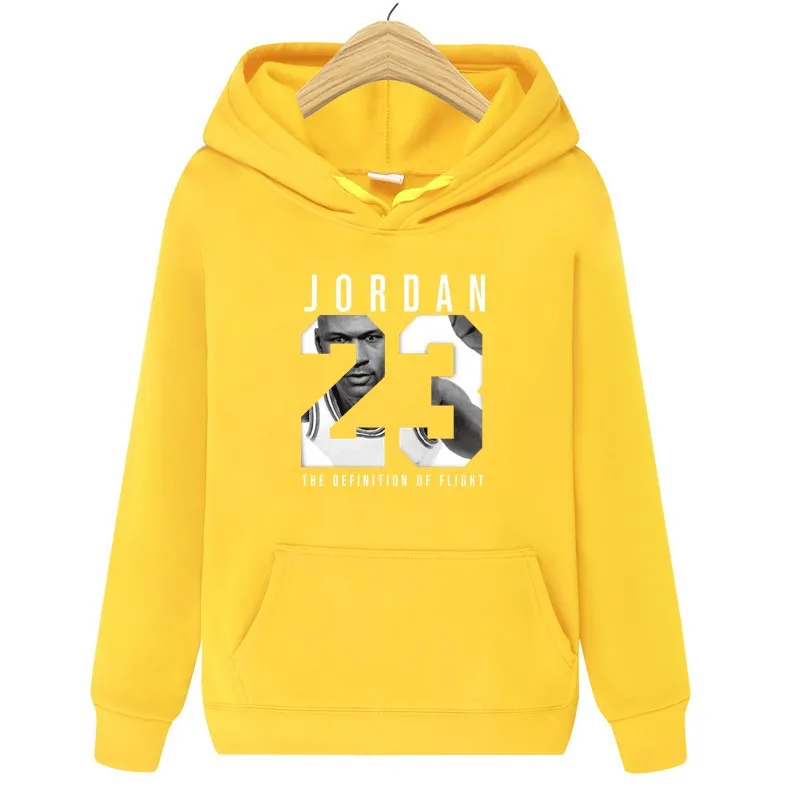 yellow 024 Хит, новинка JORDAN 23, толстовка с буквенным принтом, мужские толстовки, модная одноцветная толстовка с капюшоном, мужской пуловер, мужские спортивные костюмы, Мужское пальто - Цвет: yellow 024