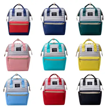 

Hot Sale Travel Bags Wear-resistant Girl Nylon Backpack Travel Zipper Schoolbag Teenager Student Casual Shoulder Bag