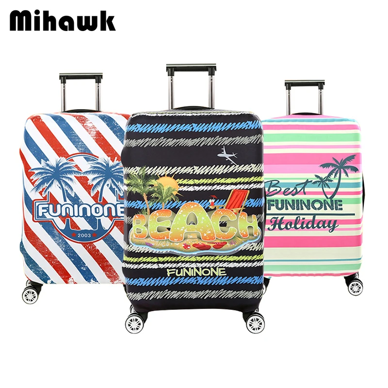 

Mihawk Travel Luggage Protective Cover Protector Elastic Fabric Baggage Dust Bags Polyester Suitcase Dustproof Pouch Accessories