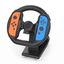 Anexo do controlador com 4 copos de sucção para nintendo switch racing jogo ns acessório roda de direção parte para joy-con compatível