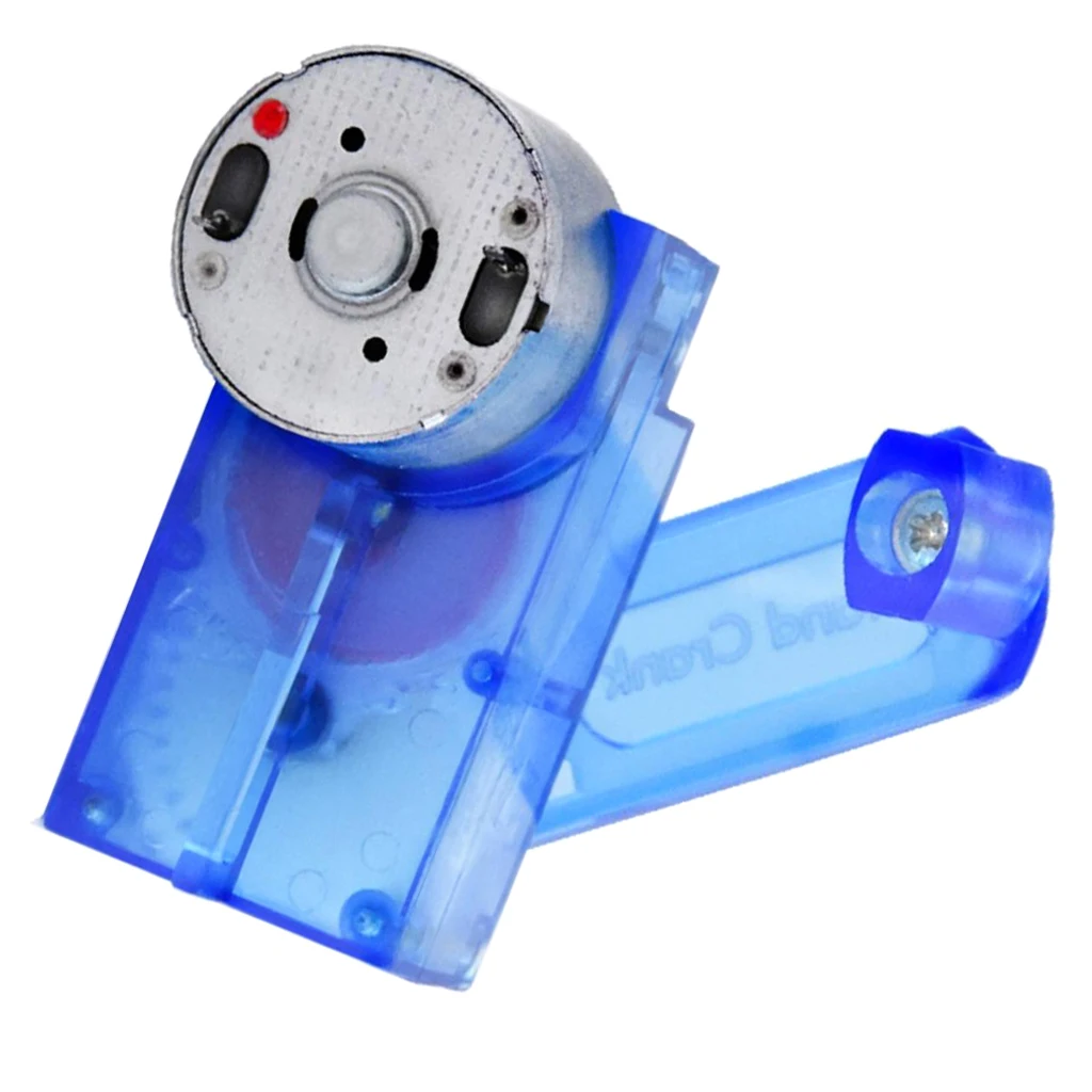 Mini Hand Crank Generator Kids Children Boys Girls Fun Science Learning Toy
