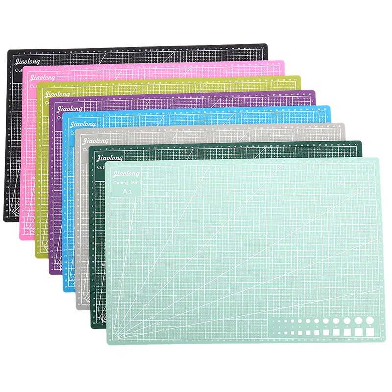 A3 Double Sided Cutting Mat Self-Healing Cut Pad Patchwork Tool Quilting RulYF A3 Double Sided Cutting Mat Self-Healing Cut Pad Patchwork Tool Quilting RulYF