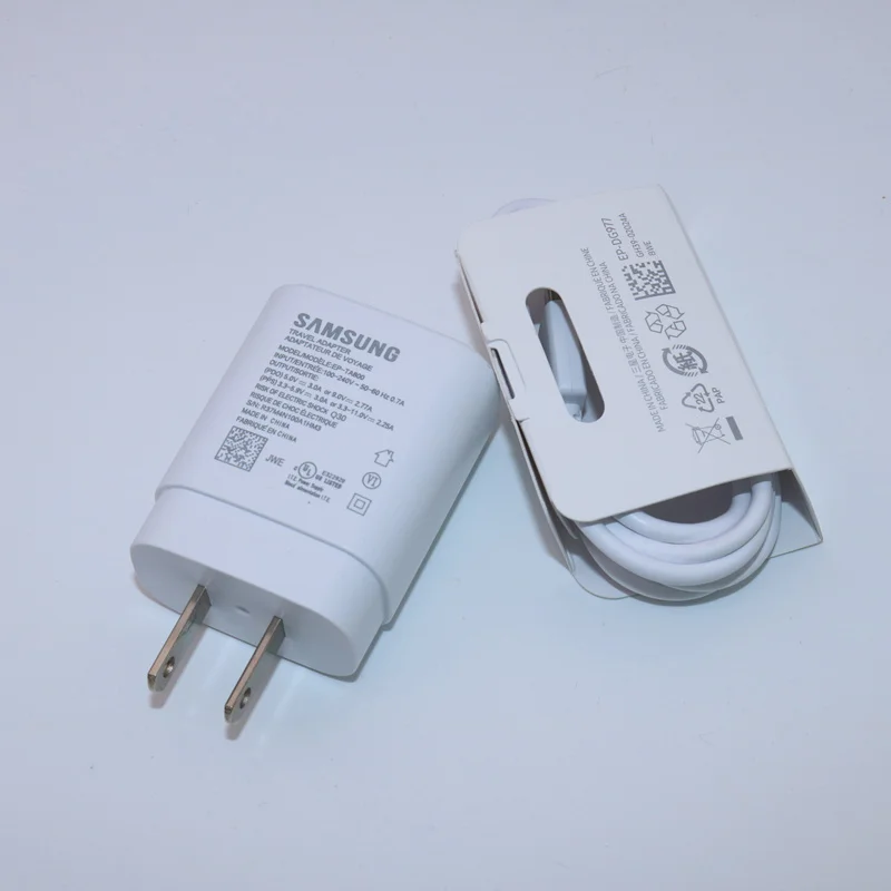 White US Add cable Оригинальное Адаптивное быстрое зарядное устройство samsung для Galaxy s10 s10e S8 S9 Plus Note 8 9 A3 A5 A7 USB настенный адаптер для быстрой зарядки - Тип штекера: White US Add cable