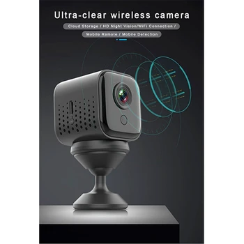 

W16 Mini 1080P HD Wireless WiFi Video Camera Magnetic Remote Monitoring Webcam