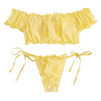 strapless underwear set