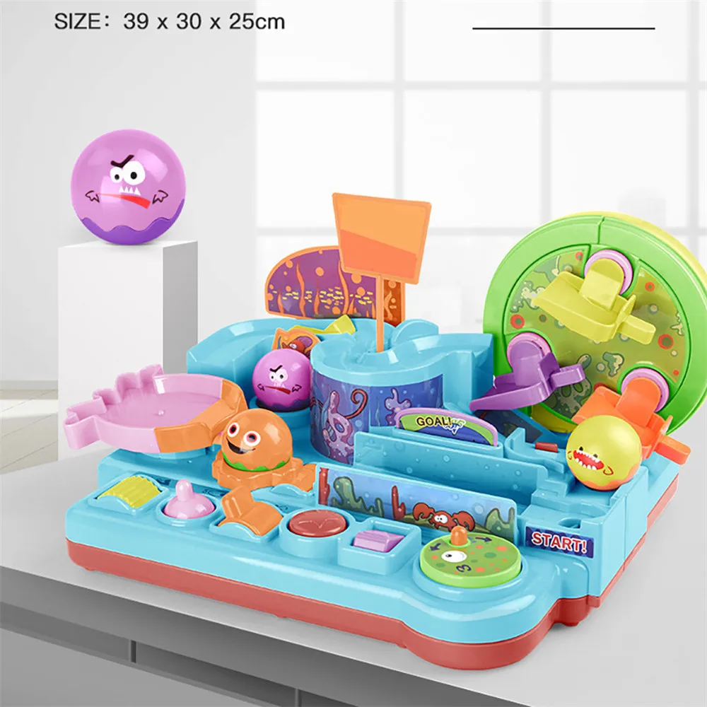 Интеллектуальная настольная игра мяч Приключения головоломка игрушка образование вагон игрушка подводный ребенок Приключения игрушка взаимодействие детская игрушка