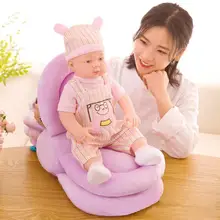 Классические многофункциональные подушки для грудного вскармливания, дышащие Регулируемые подушки для кормления новорожденных, высококачественные короткие плюшевые подушки для кормления