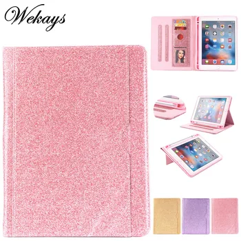

Cover Coque For Apple Pad IPad Pro 9.7 inch 2016 Glitter Bling Leather Fundas Case For IPad Pro 9.7" Tablet Cover Cases Shell