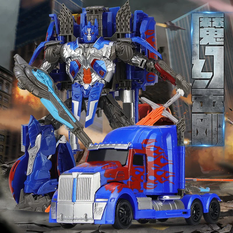 

Lnsu Children Transformation Toy Jingang Hornets Skyreach Pillar Robot Models Boy Transformation Car Garage Kit