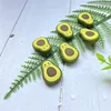 1PCS Baby Silicone Teether Cartoon Avocado Food Grade Silicone beads DIY Teething Toys For Teeth Tiny Rod Baby Teethers Gift 6