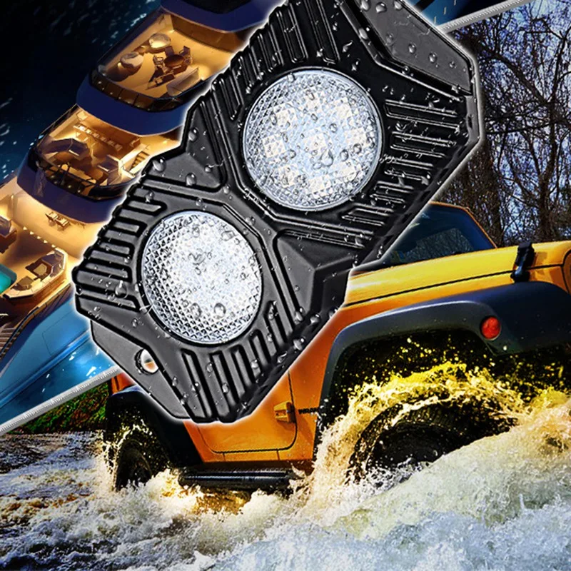 Rgb Led рок светильник Bluetooth многоцветный неоновый светодиодный светильник набор с 4/6/8 люстры для Jeep грузовиков Atv SUV