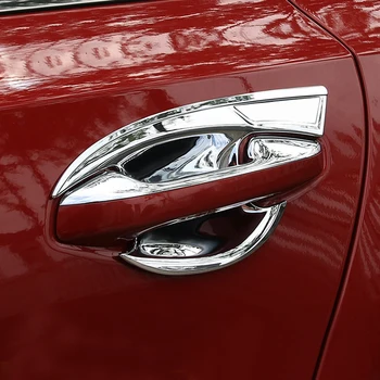 

High flying For Kia K3 2019-2020 Exterior Side Door Handle Bowl Cover Trim Decoration ABS chrome 4PCS