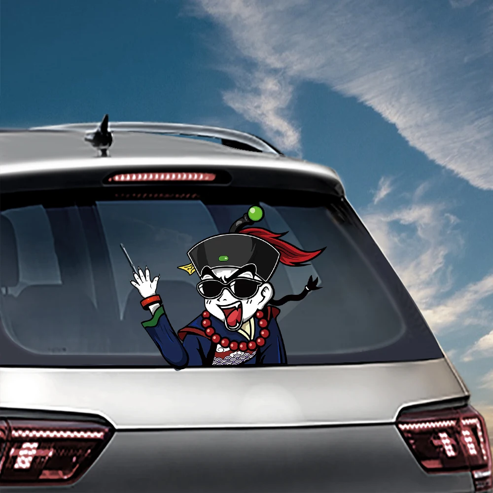 

2020 Halloween Back Window Creative Personality Window Sticker Car Wiper Sticker Reusable Halloween Sticker