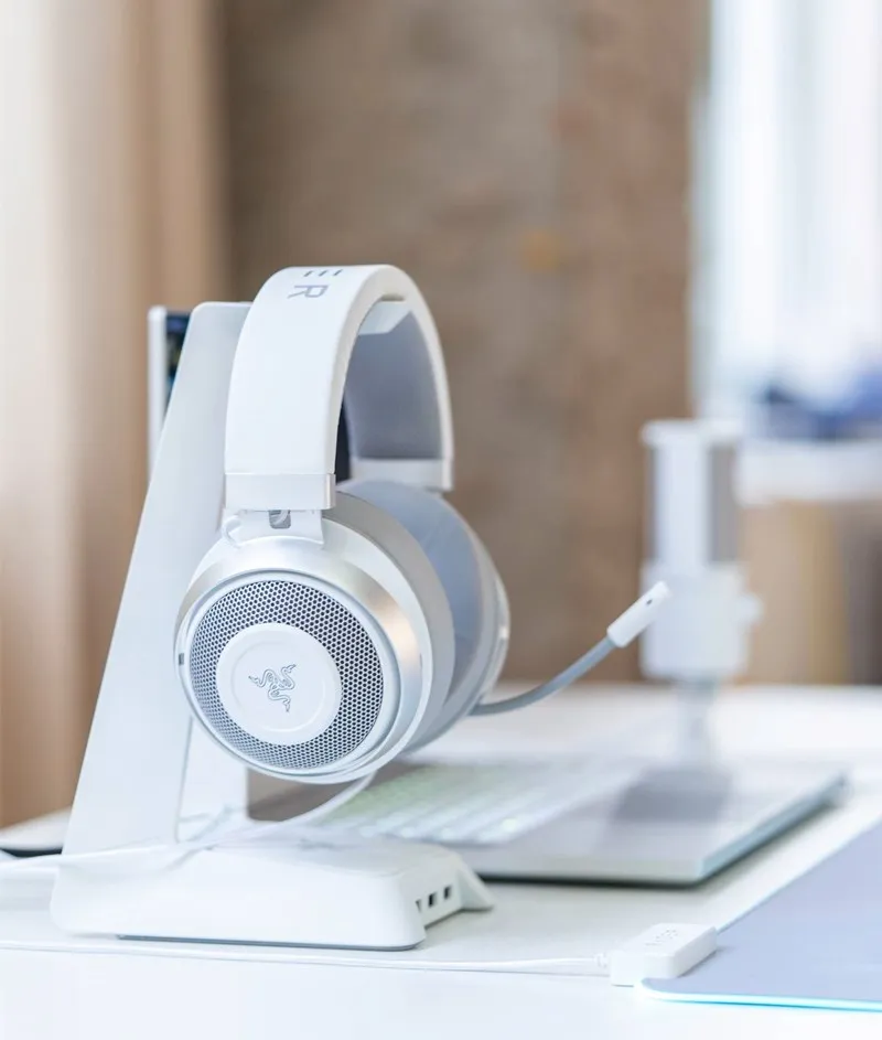 Original Razer KRAKEN V2 Mercury wired gaming