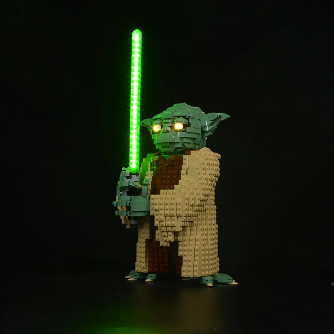 

Building Blocks LED Lighting Kit for Space Wars: Attack of the Clones Yoda 75255(LED Included Only, No Kit)