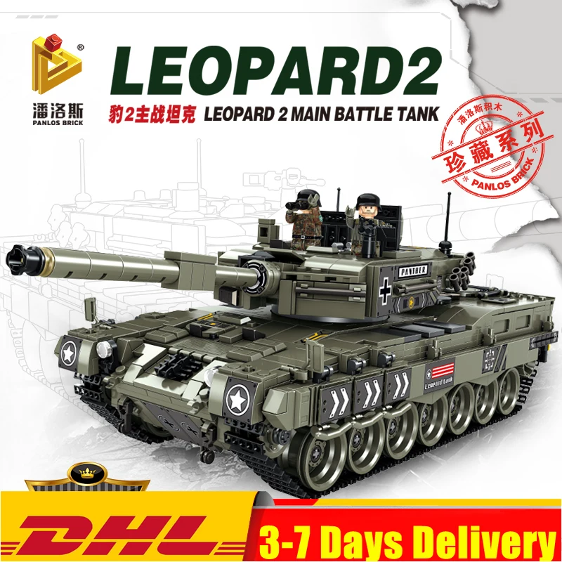 В DHL Panlos 632002 1399 шт 632003 632005 Военный танк Тип 99 основной боевой танк строительные блоки кирпичи модель