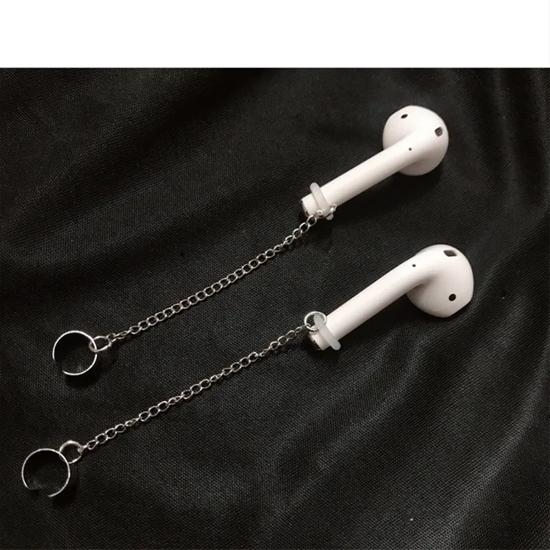 For Apple AirPods Earphone Accessories Anti Lost Headphone Earrings Jewelry Women Men