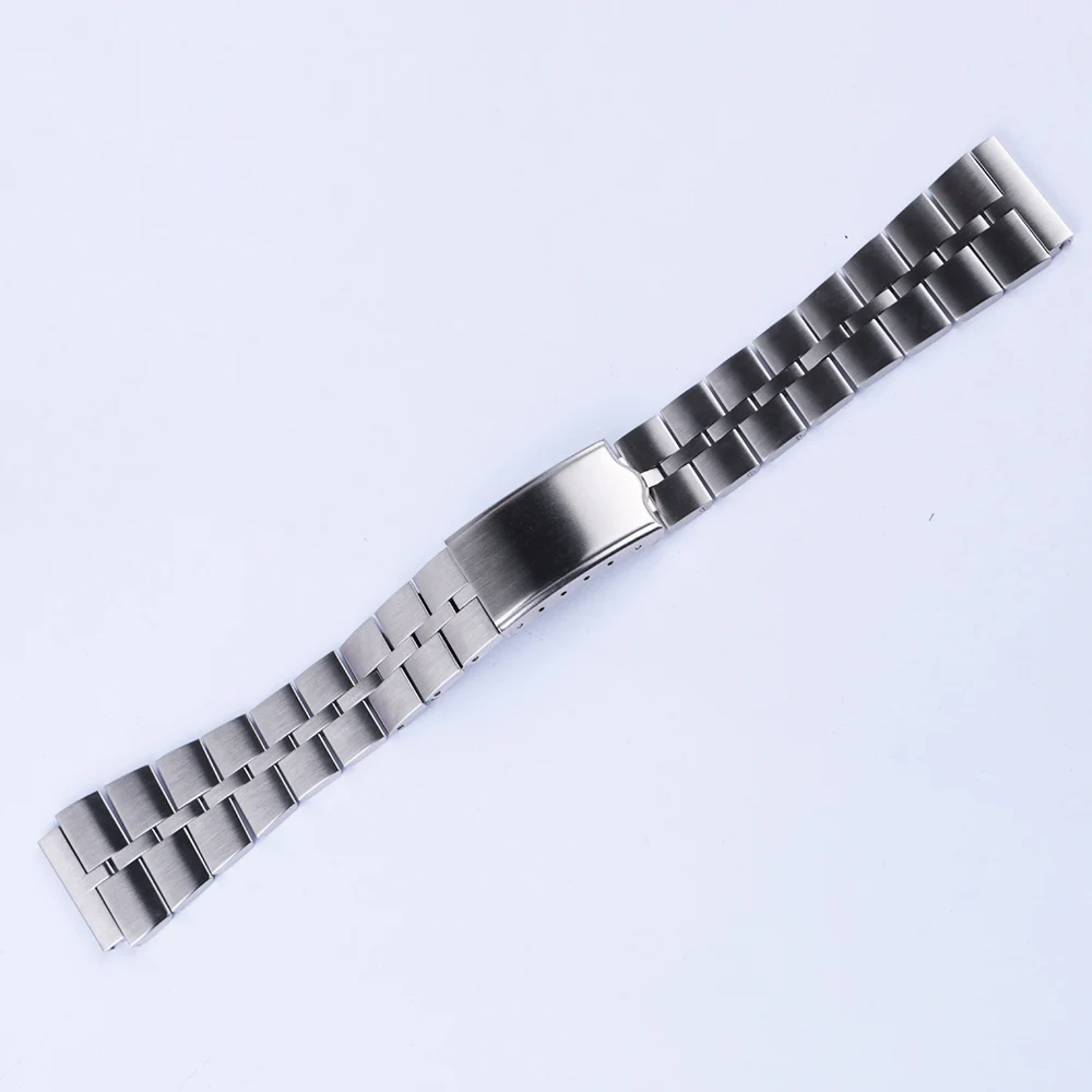 Cinturino In Acciaio Inossidabile Da 20Mm Per Orologio Bullhead Seiko Fish Bone Z040S