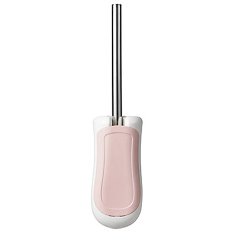 Portable Wall-Mounted Toilet Brush Set with Base Toilet Cleaning Long Handle Bathroom Brush for Toilet Bathroom