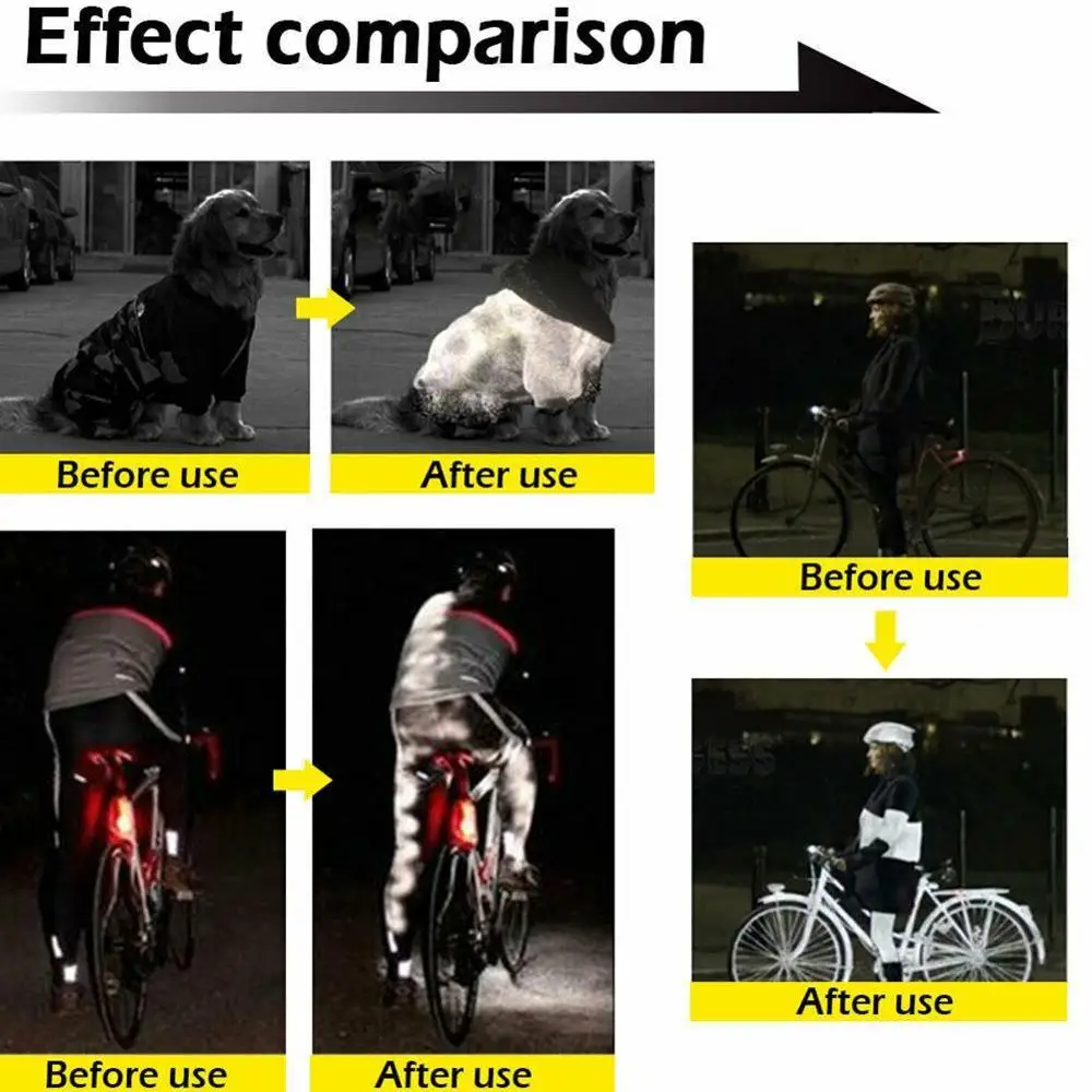 Night Reflective Spray Running Bike Fluorescence Paint Anti Accident Safety Mark Outdoor Tools Rental& Dropship