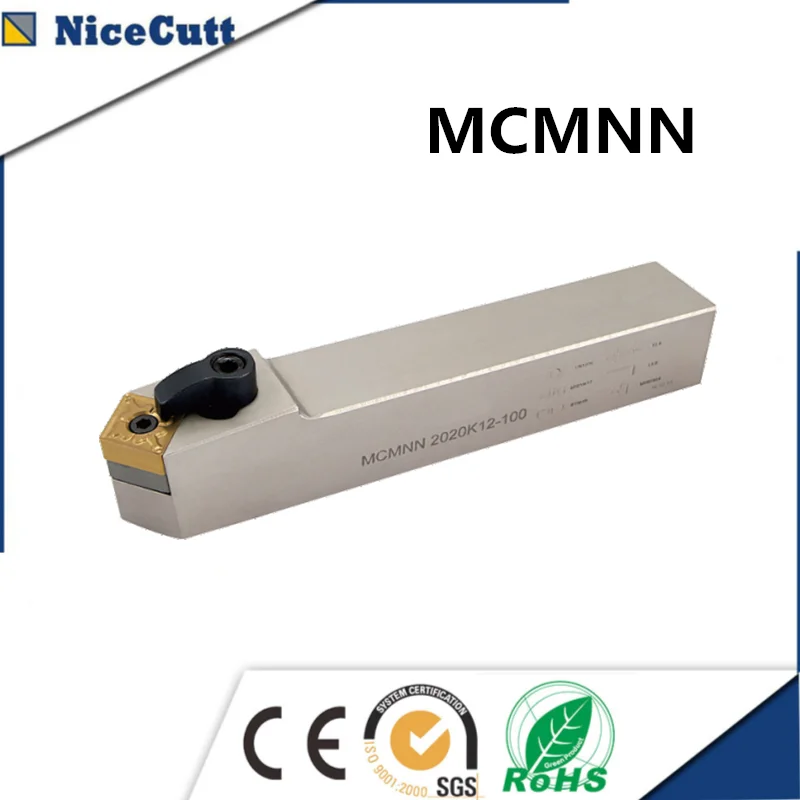 

Nicecutt Lathe Tool MCMNN External Turning Tool Holder for CNMG 1204 insert Lathe Tool Holder Free shipping