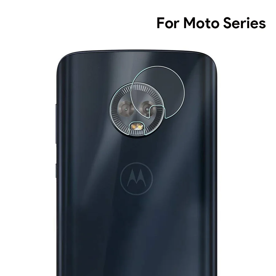 2.5D объектив камеры закаленное стекло для Motorola Moto G7 G6 G8 Plus Защитная пленка экрана G5