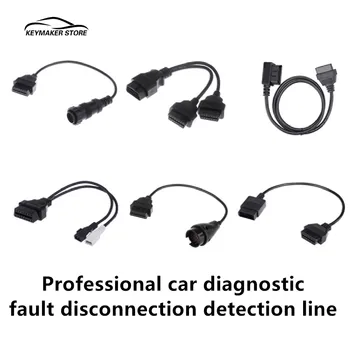 

OBD2 Diagnostic Cable For Benz Car 16 to 38PIN adapter cable 16 to 14PIN Connector Adapter for Volkswagen and Audi adapter cable