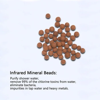 

Shower Head Replacement Beads Filter Energy Anion Mineralized Negative Ions Ceramic Balls Water Purification Bathroom Accessory