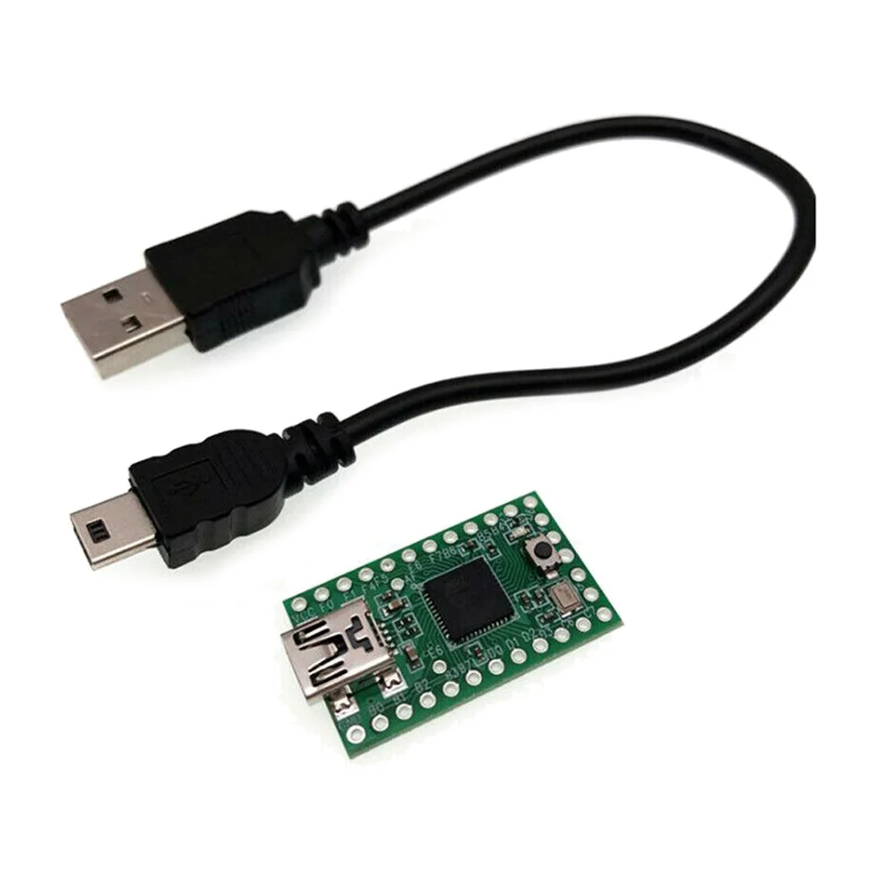 1 Set Teensy 2.0 USB Keyboard Mouse AVR MEGA32U4 U Disk Experiment Board For Arduino Integrated Circuits 8-bit Processor
