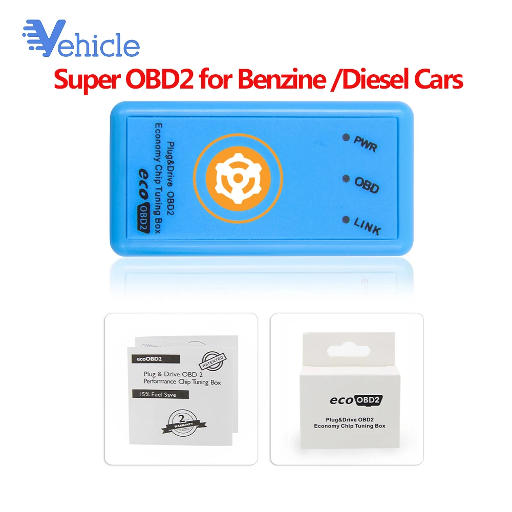 SuperOBD2 чип тюнинг коробка дизель OBD2 Автомобили увеличить производительность