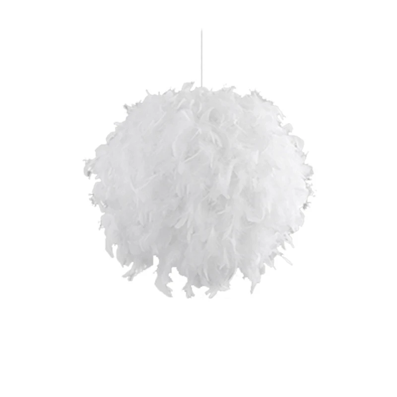 

Modern Feather Pendant Ceiling Lamps Creative E27 Luxury Home Decoration Lights Nordic Style Bedroom Study Room Hanging Lighting