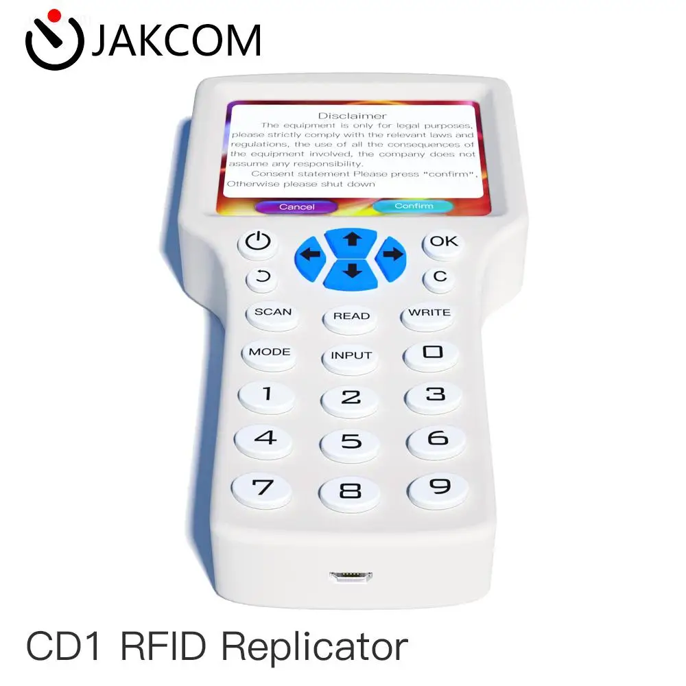 JAKCOM CD1 RFID Replicator Newer than rfid card 375khz uhf reader desktop tool acceptor fob writer rocket cards scanner nfc to |