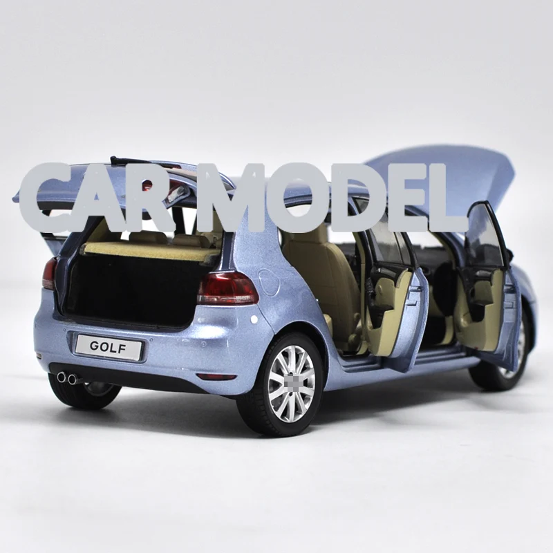 1:18 Масштаб сплава игрушечные транспортные средства VW GOLF 6 автомобиль модель детских игрушечных автомобилей авторизованный игрушки для детей