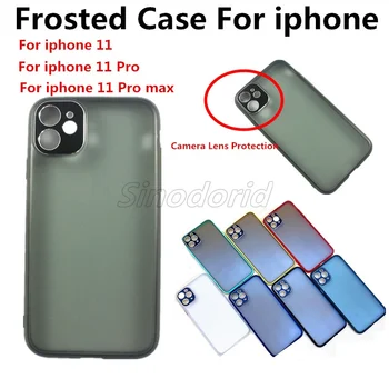 

Fashion Matte Case for iPhone 11 Pro Max Shockproof Phone back Cover for Apple iPhone 11 11 Pro Frosted phone case