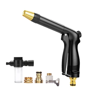

Dropship New Garden Spray Gun hidrolavadora Foam Water Gun High-pressure washer nozzle Garden Hose Sprinkler Car cleaning tools