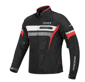

Waterproof Motorcycle Jacket Windproof Moto Jacket Motorbike Biker Motocross Chaqueta Moto Protection For 4 Season Clothing