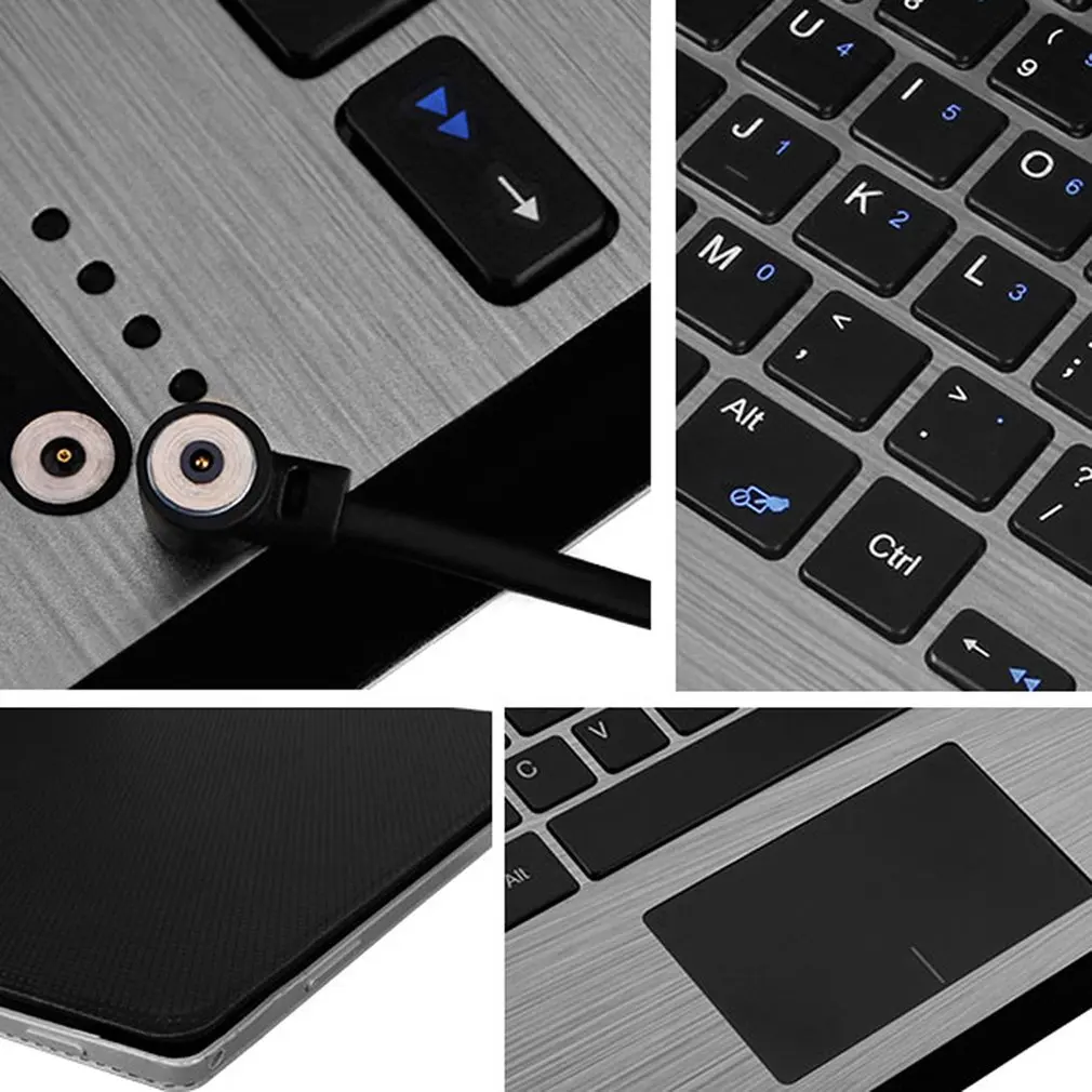 Беспроводная Bluetooth клавиатура чехол ультра тонкая алюминиевая клавиатура для microsoft Surface Pro3 Pro4 Pro5 Съемная крышка клавиатуры