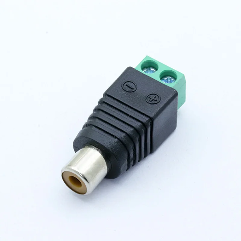 1pc RCA AV Balun Terminal Connector, RCA Female Jack 2poles AV Terminal