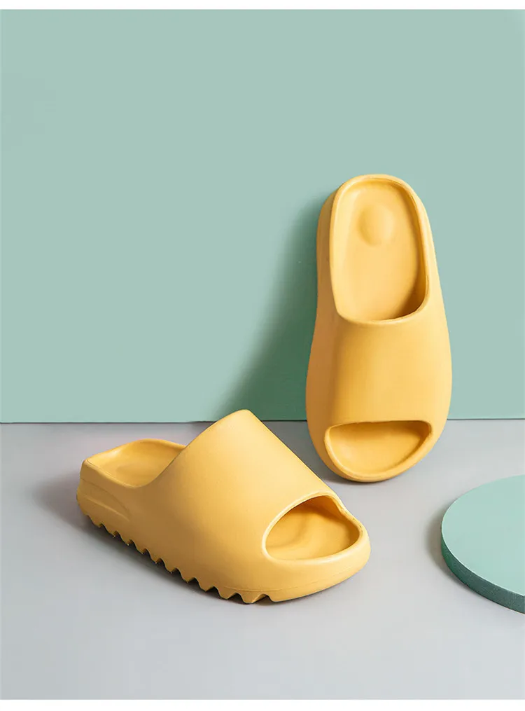 Home Women Thick Bottom Slippers Platform Chunky Heel Living Room 3 H3fc6e0a7e1cb45cab6941292fbe5fb159