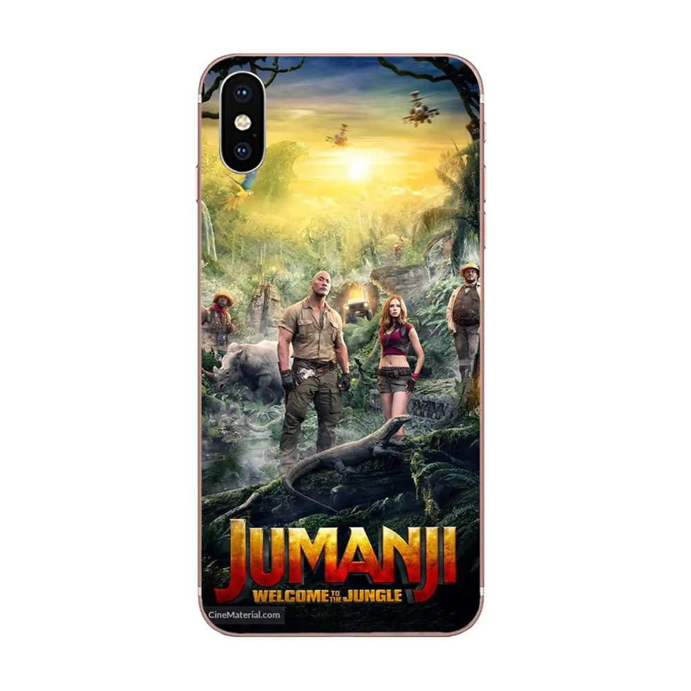 Джуманджи Добро пожаловать в джунгли для Huawei Honor 4C 5A 5C 5X6 6A 6X7 7A 7C 7X8 8C 8S 9 10 10i 20 20i Lite рro корпус под плетенную сумку - Цвет: as picture