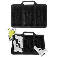 Ледяная Фантазийная форма Новейшая Форма DIY креативный силиконовый крем производитель кухонные аксессуары пулевой пистолет для льда, необходимый для дома